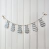 Corrugated Bunny Garland