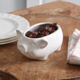 Adorable Pig Candy Bowl - Perfect for Halloween or Parties