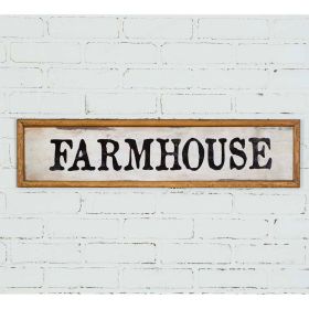 Farmhouse Wood Wall Sign