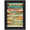 "Dog Rules" By Marla Rae, Ready to Hang Framed Print, Black Frame