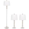 3-Piece Table and Floor Lamp Set