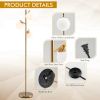 3-Globe Floor Lamp with Foot Switch and Bulb Bases