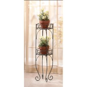 TWO-TIER PLANT STAND