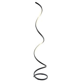 Modern LED Spiral Floor Lamp (Option: Matte Black)